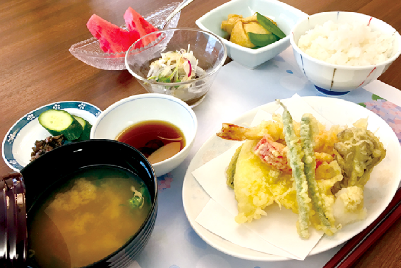 栄養バランスを考えた一食