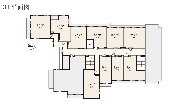 3F平面図