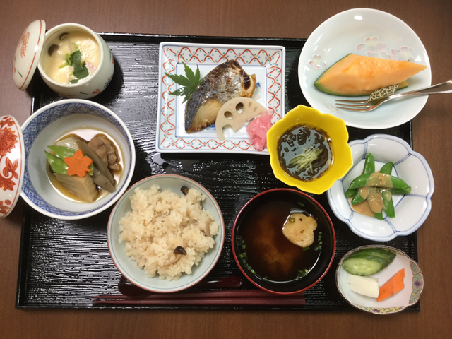 食堂でのお食事を自由に愉しめます